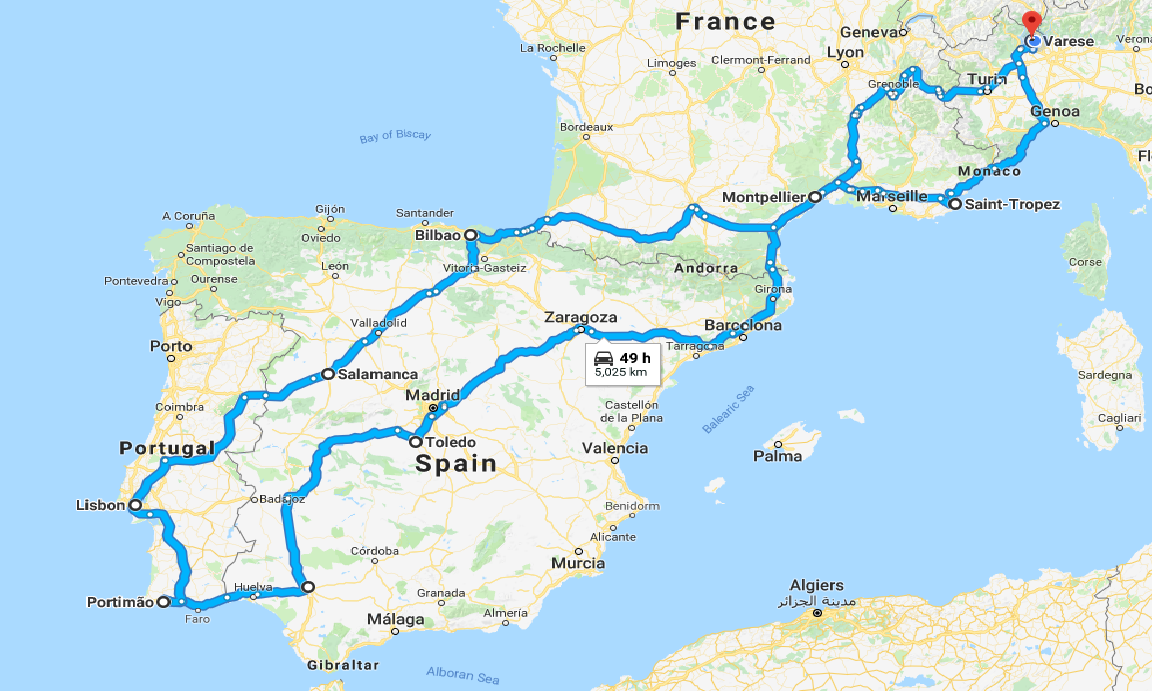 Itinerario portogallo